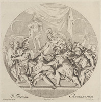 KG 05382
<br/>
Dood van Julius Caesar
<br/>
<em>Glauber, Johannes (1646-1726)</em>